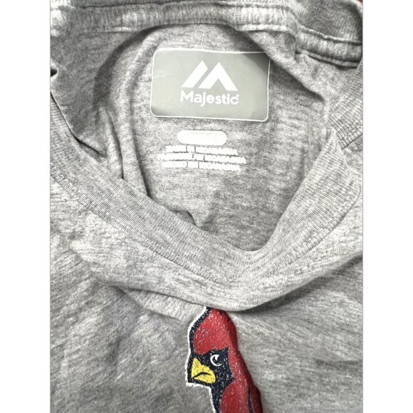 St Louis Cardinals Shirt Mens Large MLB Gray Baseball National League Tee NEW - Picture 4 of 5